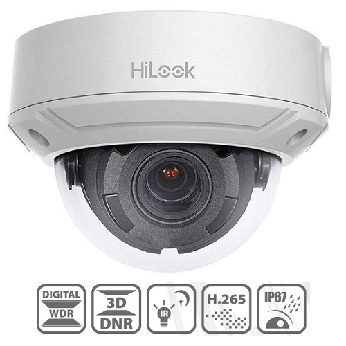 HiLook, IPC-D620H-Z[2.8-12mm], 2MP VF Network Dome Camera